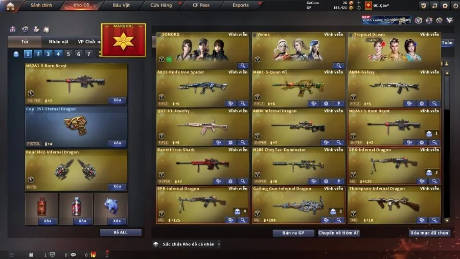 NICK ĐỘT KÍCH VIP - MS: 135
