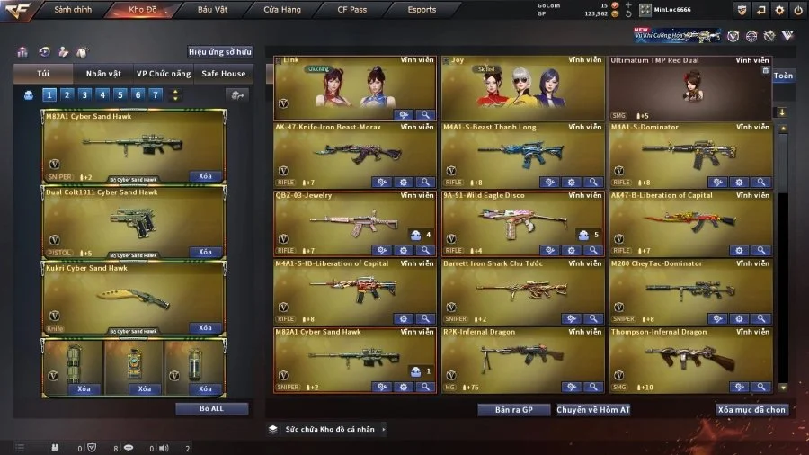 NICK ĐỘT KÍCH VIP - MS: 138
