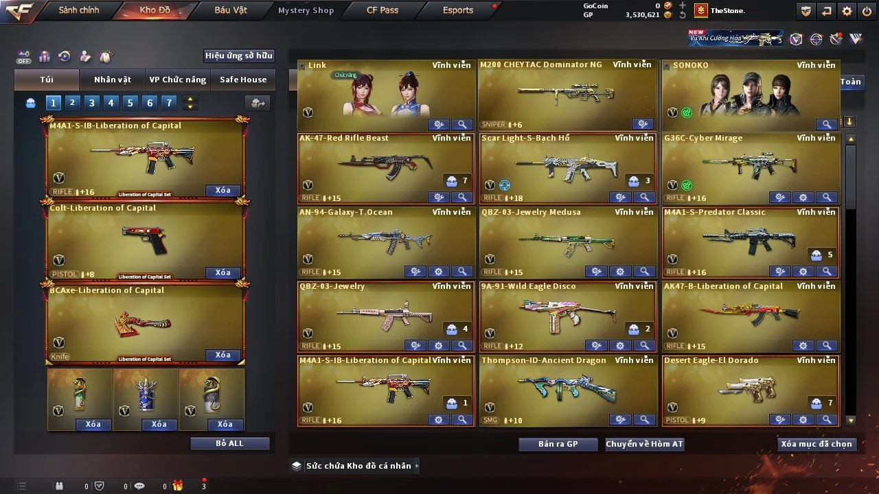 NICK ĐỘT KÍCH VIP - MS: 142
