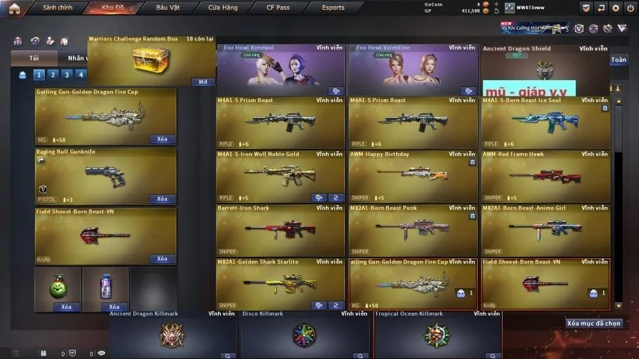 NICK ĐỘT KÍCH DƯỚI 1TR - MS: 173